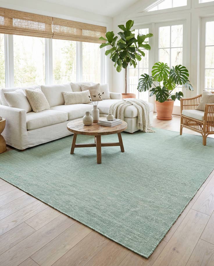 Detail image of 10' x 10' Easy-Clean Jill Zarin Palm Springs Indoor / Outdoor Square Rug