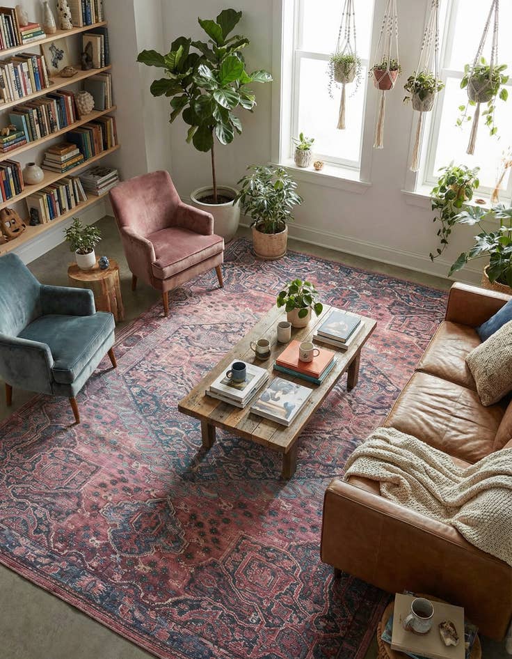 Detail image of 10' 6 x 13' Washable Maahru Rug