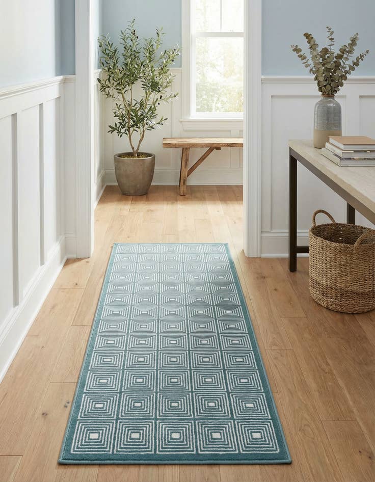 Detail image of 2' x 6' Aakaar Runner Rug