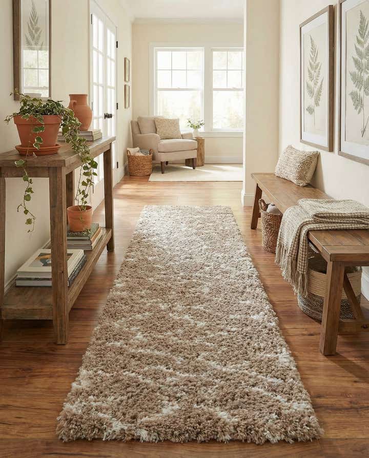 2' 7 x 10' Infinity Shag Runner Rug