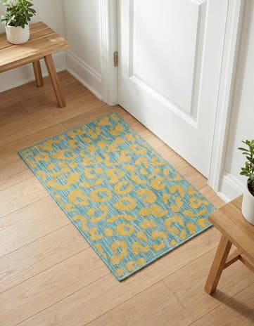 2' x 3' Easy-Clean Safari Indoor / Outdoor Rug
