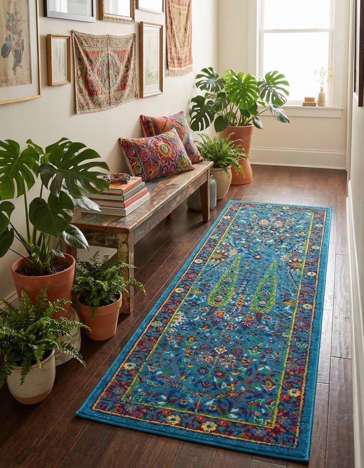 Detail image of  2' x 5' Calypso Runner Rug