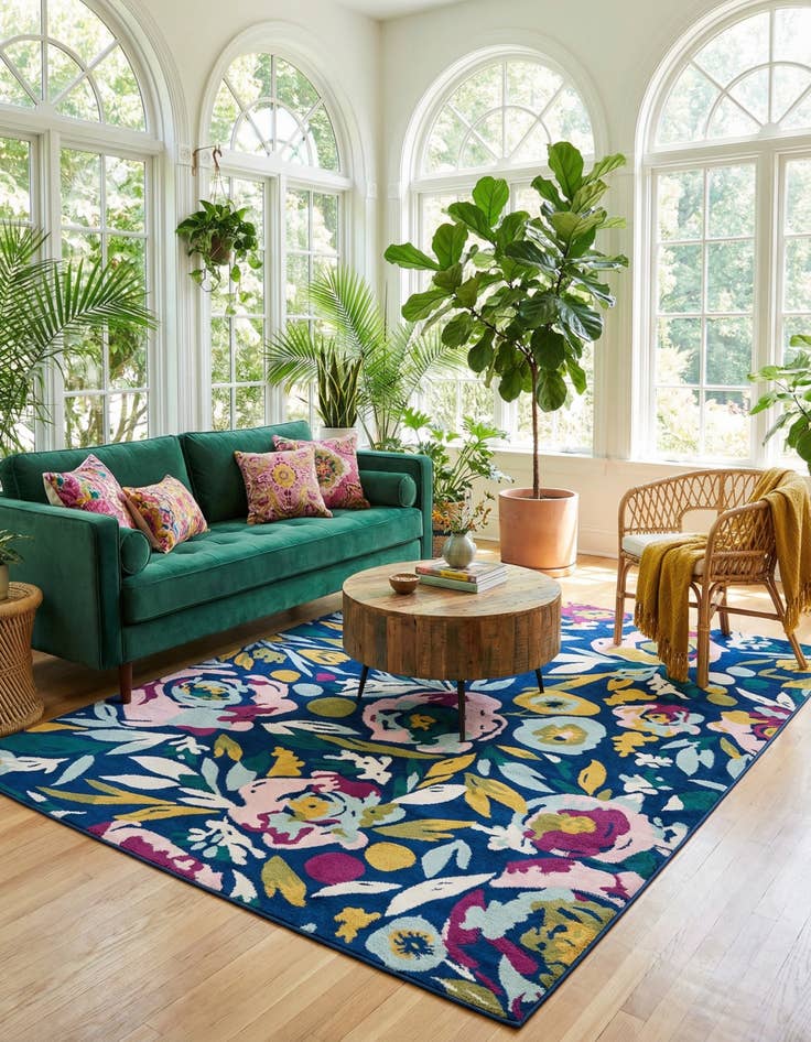 Detail image of 9' x 12' Bloom Rug