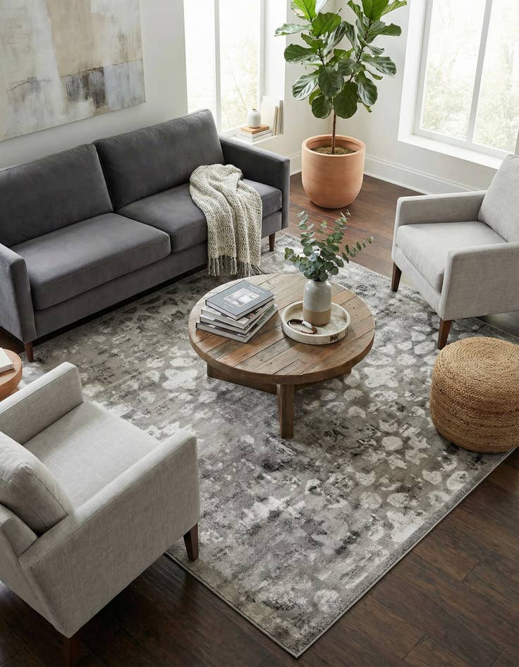 Detail image of 7' 10 x 7' 10 Monte Carlo Square Rug