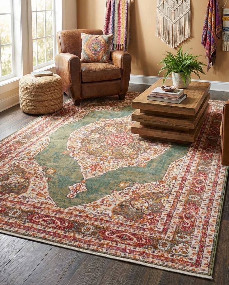 Detail image of 6' x 9' Santiago Rug