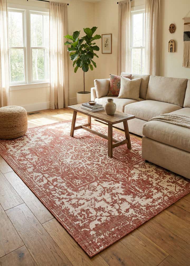6' x 9' Easy-Clean Jill Zarin Dubai Indoor / Outdoor Rug