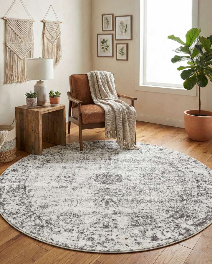 5' 3 x 5' 3 Monte Carlo Round Rug