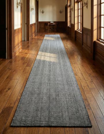 Earl Grey Hand Woven Jill Zarin English Manor Wool Runner Rug