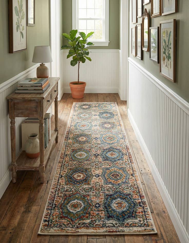Detail image of 2' x 8' Isabella Runner Rug