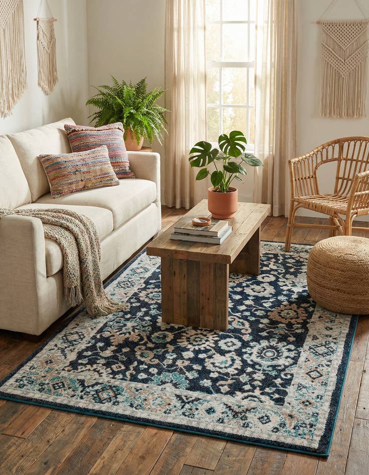 Detail image of 5' 3 x 8' Madeline Rug