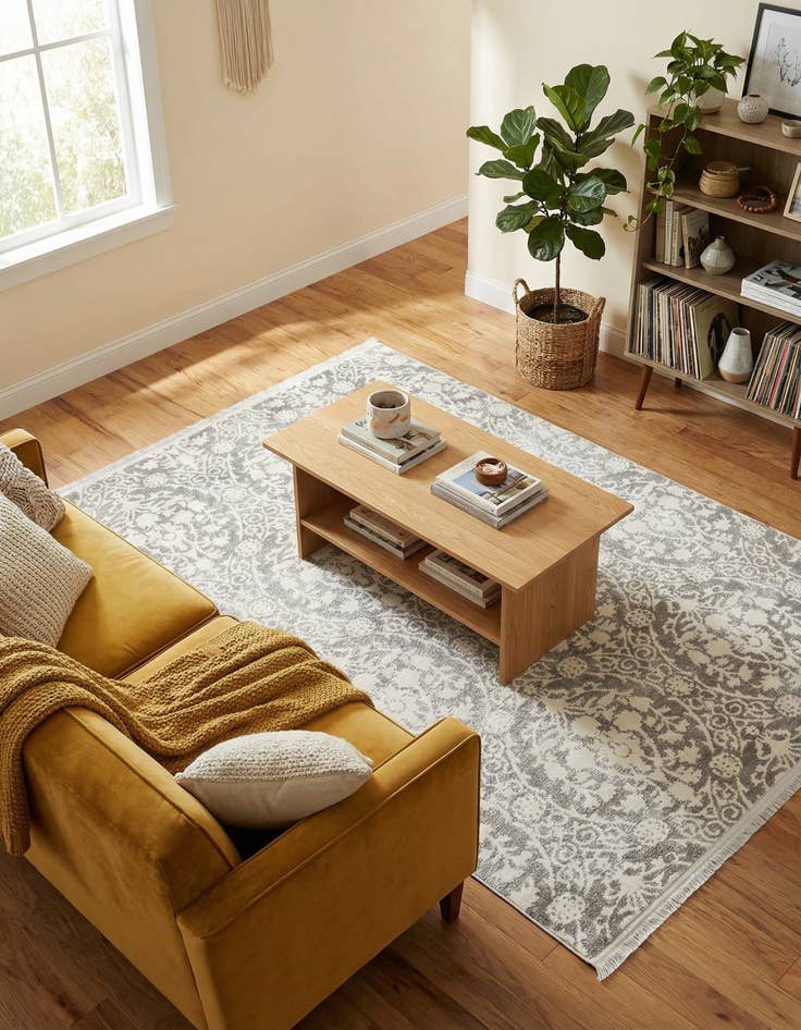 Detail image of  4' x 6' Modern Classical Rug