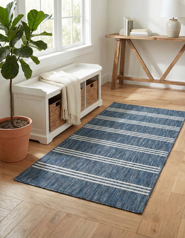 Detail image of 3' x 5' 3 Washable Jill Zarin Anguilla Indoor / Outdoor Rug