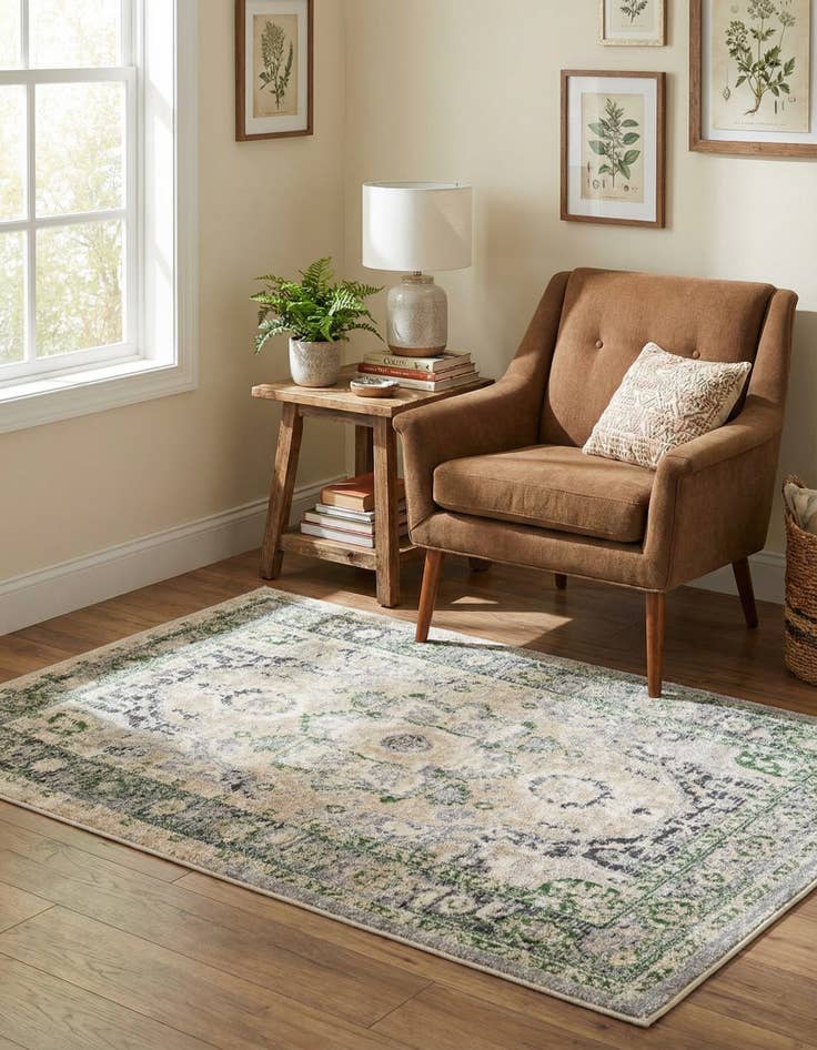 Detail image of 3' 3 x 5' 3 Madeline Vintage Rug