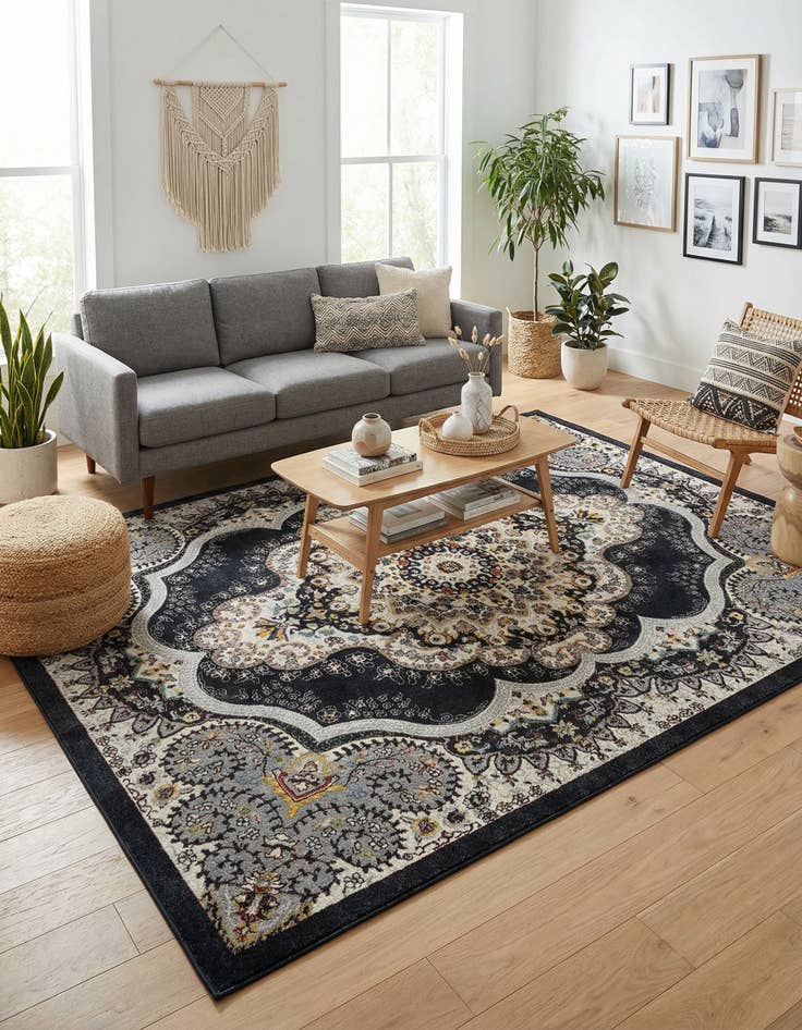 Detail image of 7' 10 x 10' Kamala Washable Rug