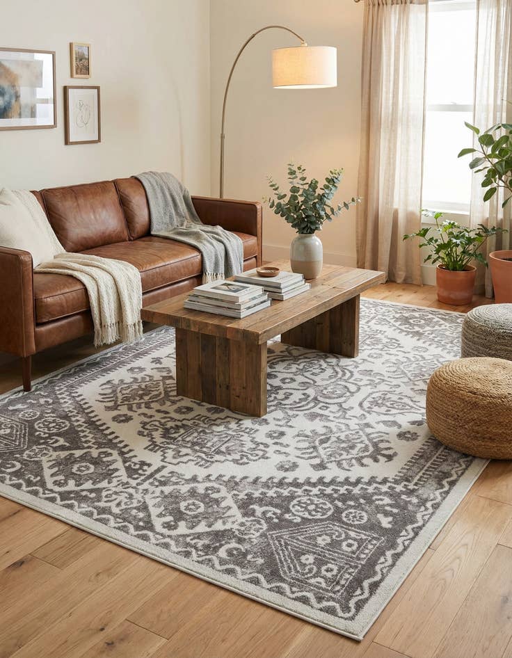 Detail image of 7' 10 x 11' Oxford Rug