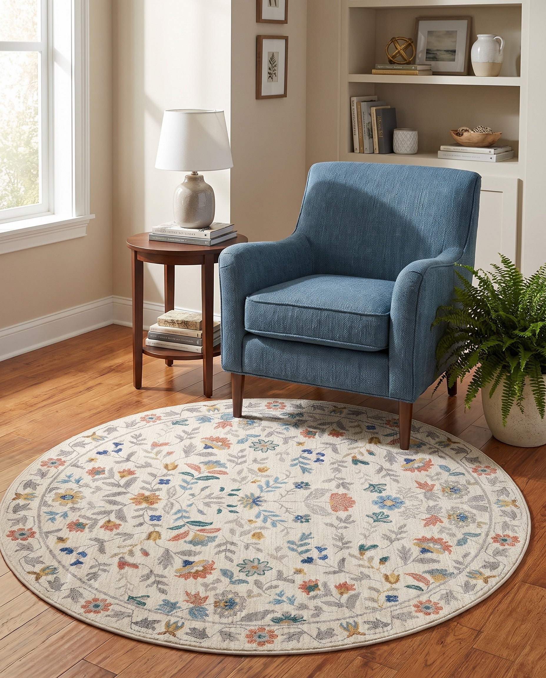 155cm x 155cm Blossom Round Rug