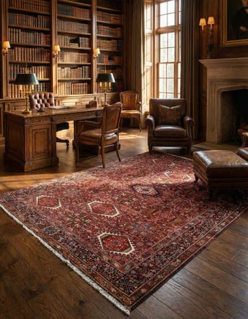 7' 9 x 10' 11 Gharajeh Rug