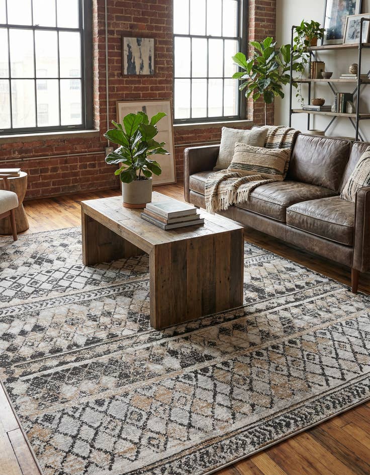 Detail image of 8' x 10' Leipzig Rug