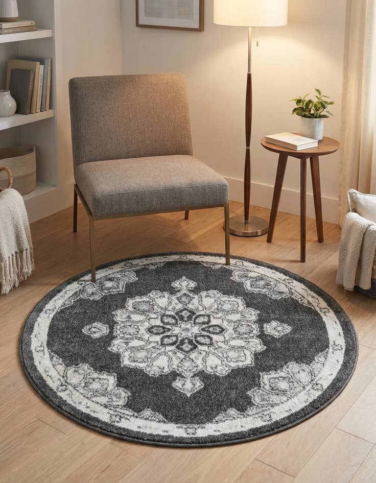 Detail image of 3' 3 x 3' 3 Parker Round Rug