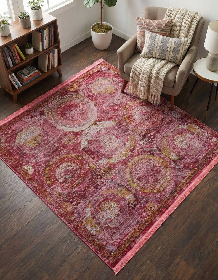 Detail image of 5' 3 x 5' 3 Havana Square Rug