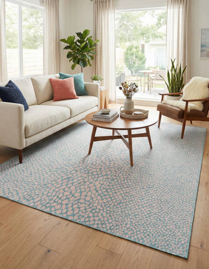 Detail image of 9' x 12'  Washable Jill Zarin Cape Town Indoor / Outdoor Rug