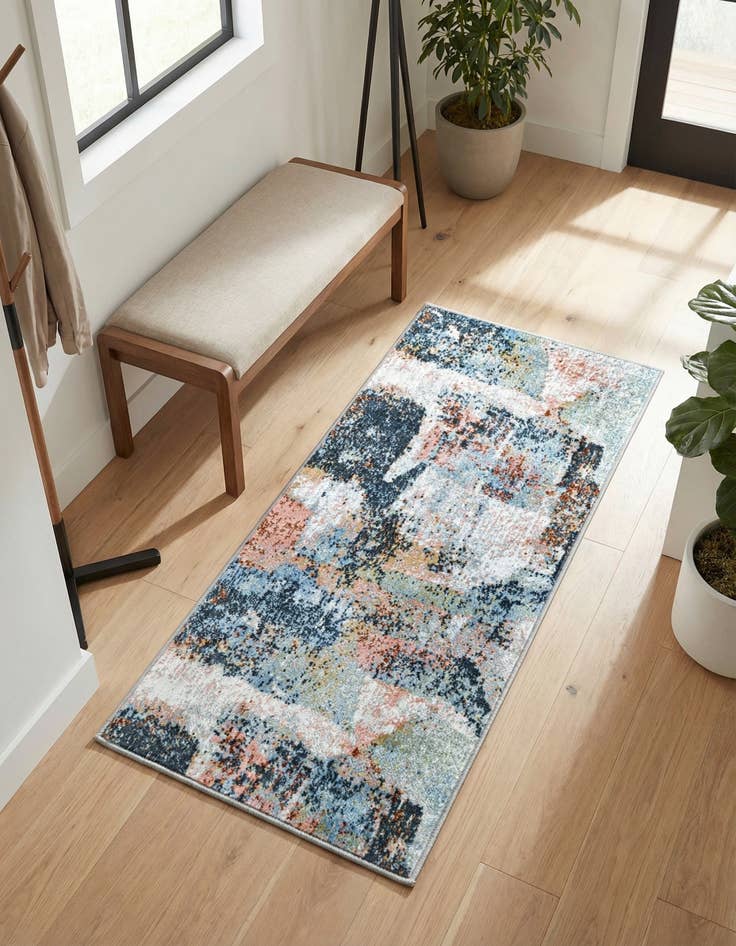 Detail image of 2' x 4' Kamala Washable Runner Rug