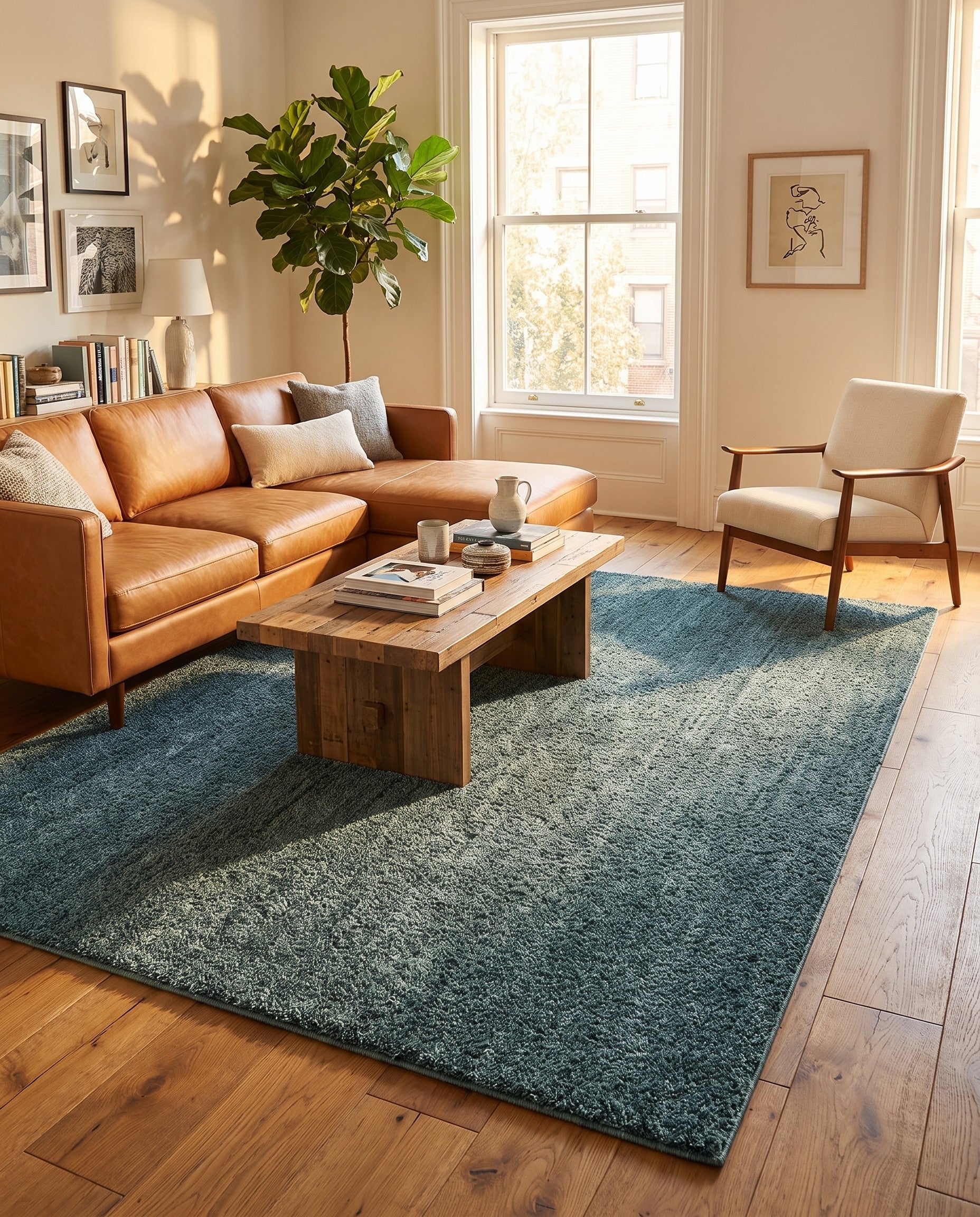 9' 4 x 12' 2 Jill Zarin Shaggy Chic Rug