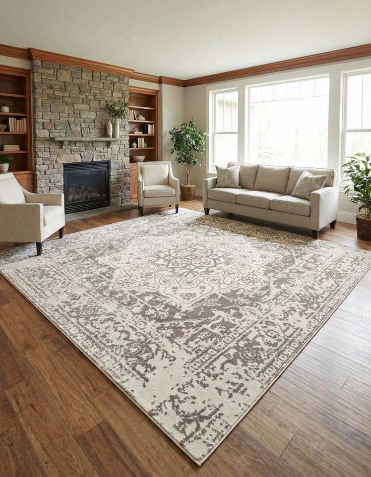 Detail image of 10' x 10' Arlington Square Rug