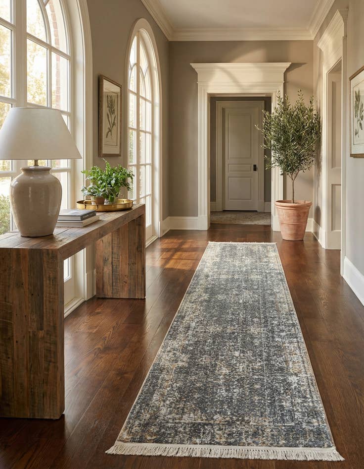 Detail image of 2' 7 x 12' Santiago Runner Rug