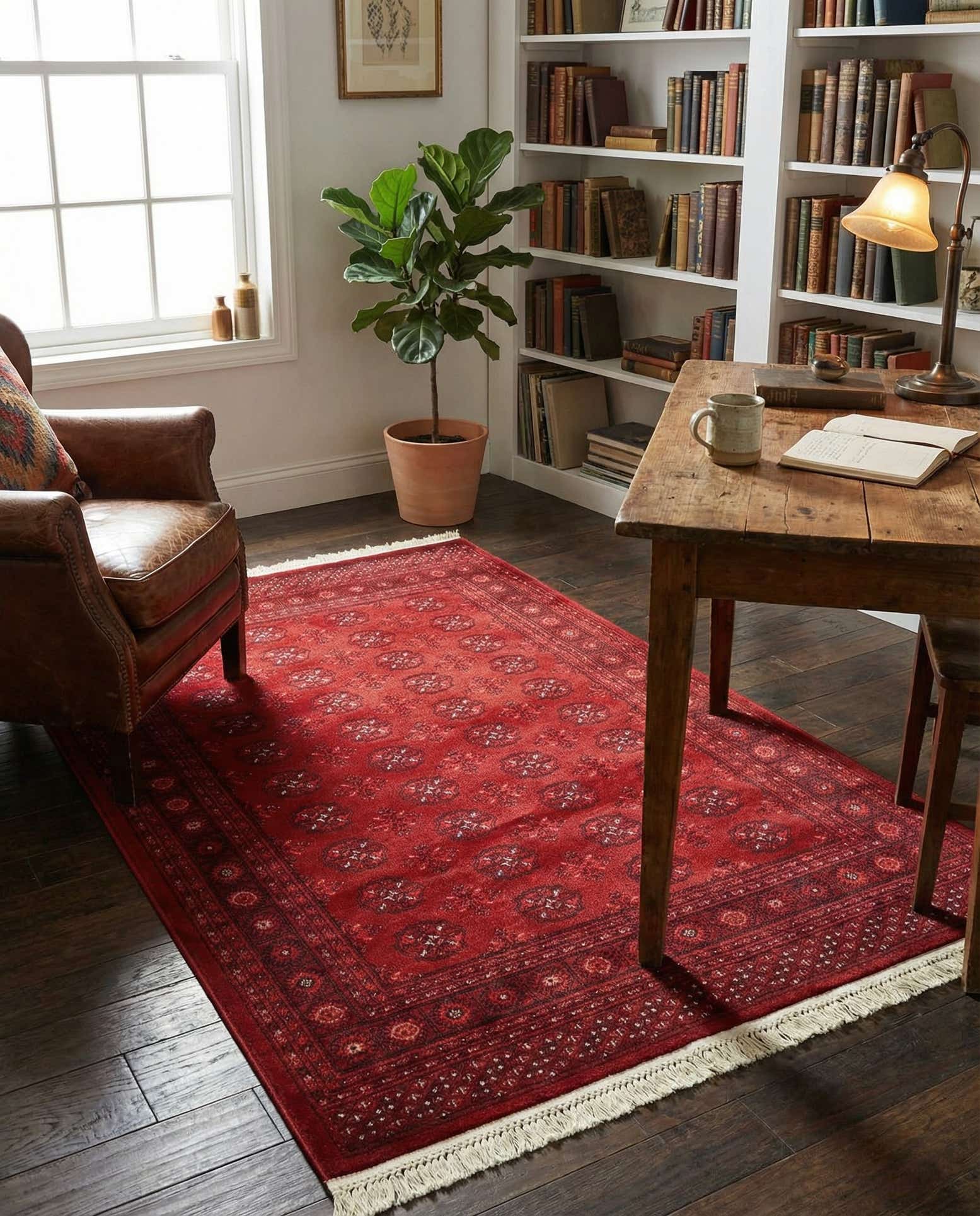 4' x 6' Bokhara Rug