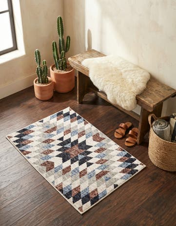 2' x 3' Eco Southwestern Rug