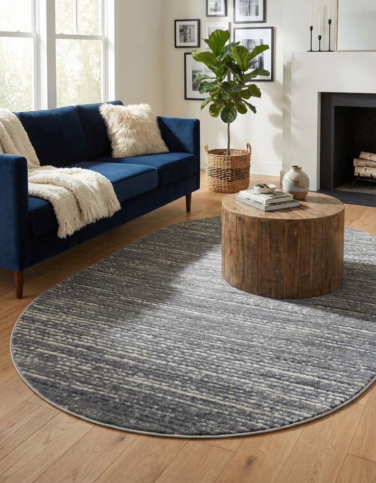 Detail image of 5' x 8' Oasis Oval Rug