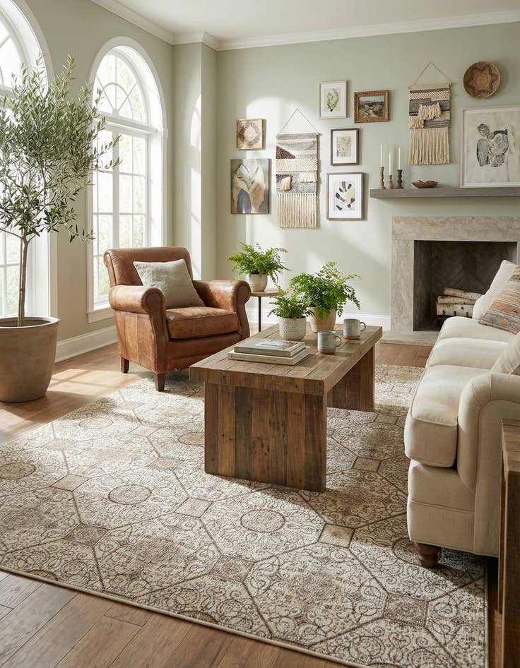 Detail image of 8' x 11' 8 Nepal Rug