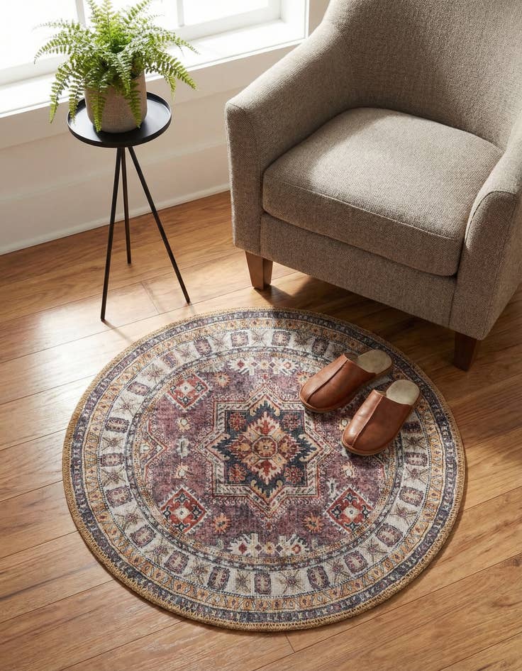 Detail image of 2' x 2' Timeless Round Rug