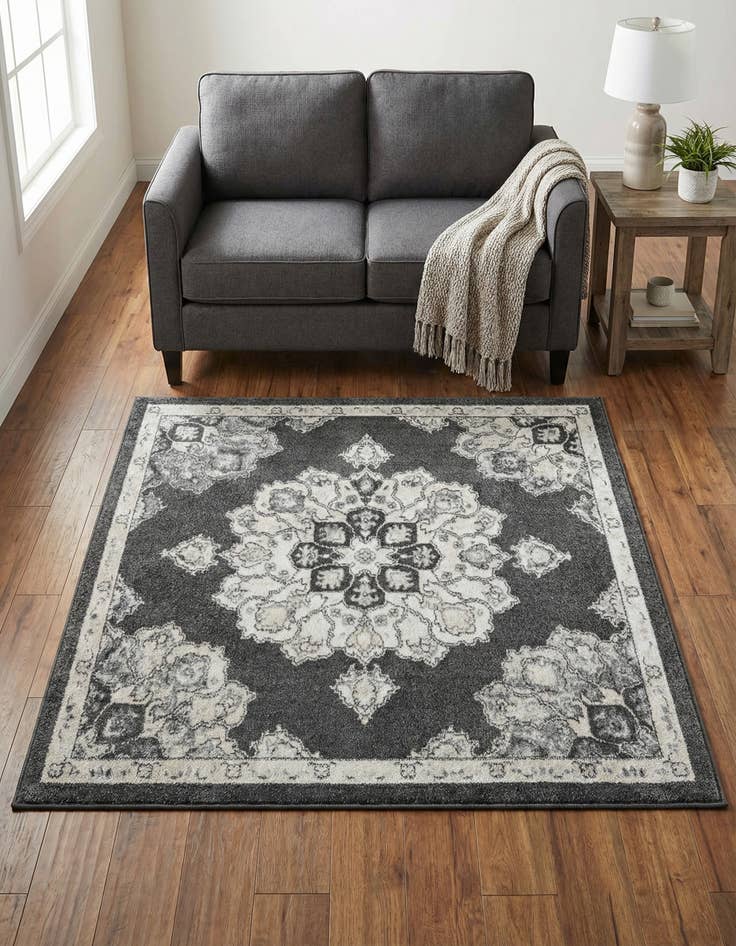 Detail image of 5' x 5' Parker Square Rug