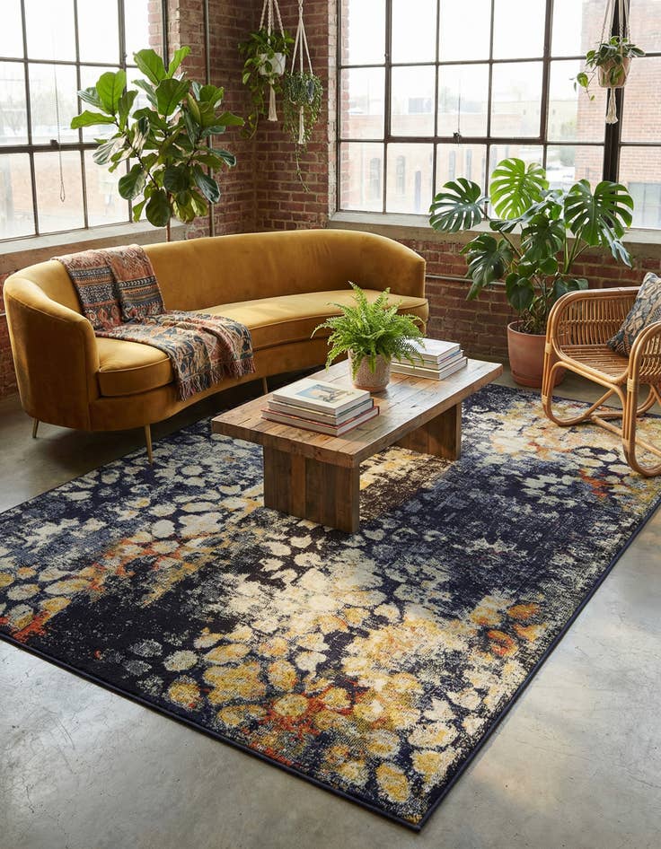 Detail image of 7' x 10'  Washable Arte Rug