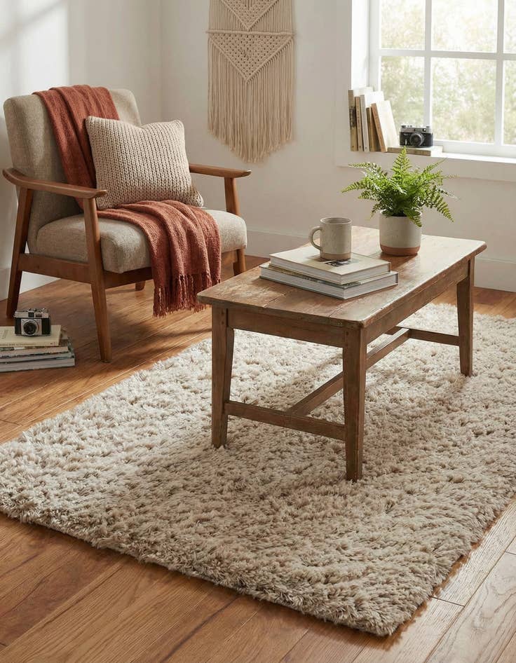 Detail image of 3' 3 x 5' 3 Marilyn Monroe&trade; Shag Rug