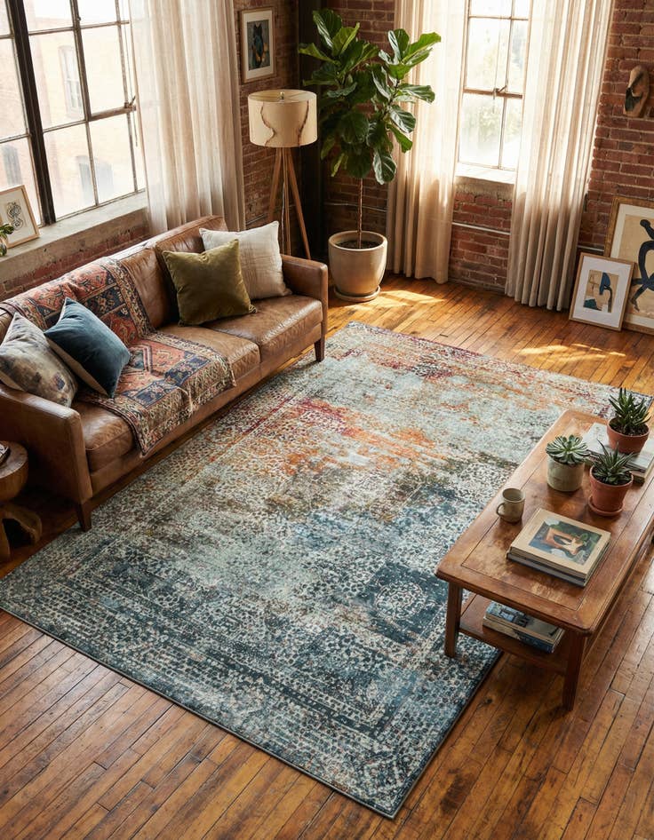 Detail image of 6' x 9' Santiago Rug