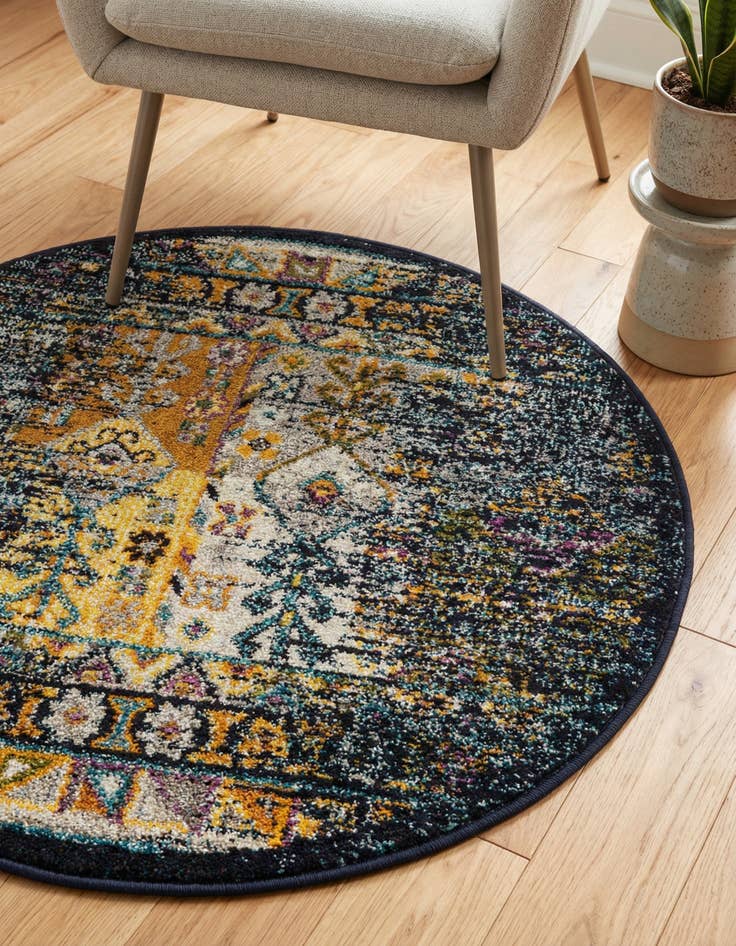 Detail image of 3' x 3' Madeline Round Rug