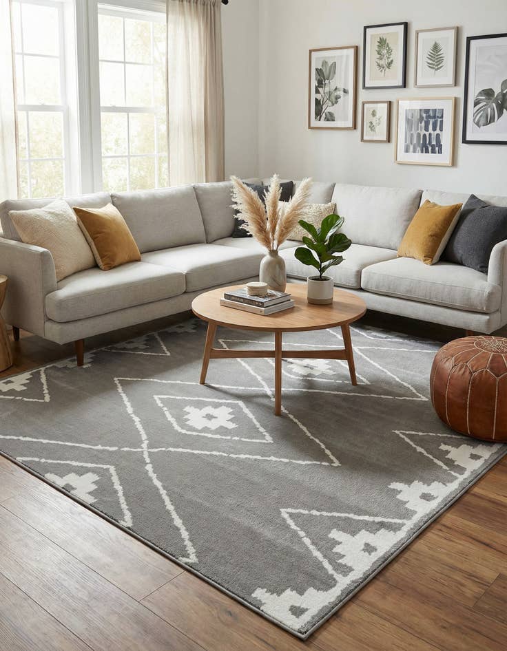 Detail image of  10' x 10' Oslo Square Rug