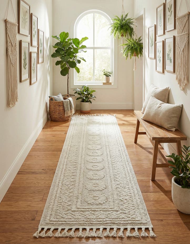 2' 7 x 12' Boho Runner Rug