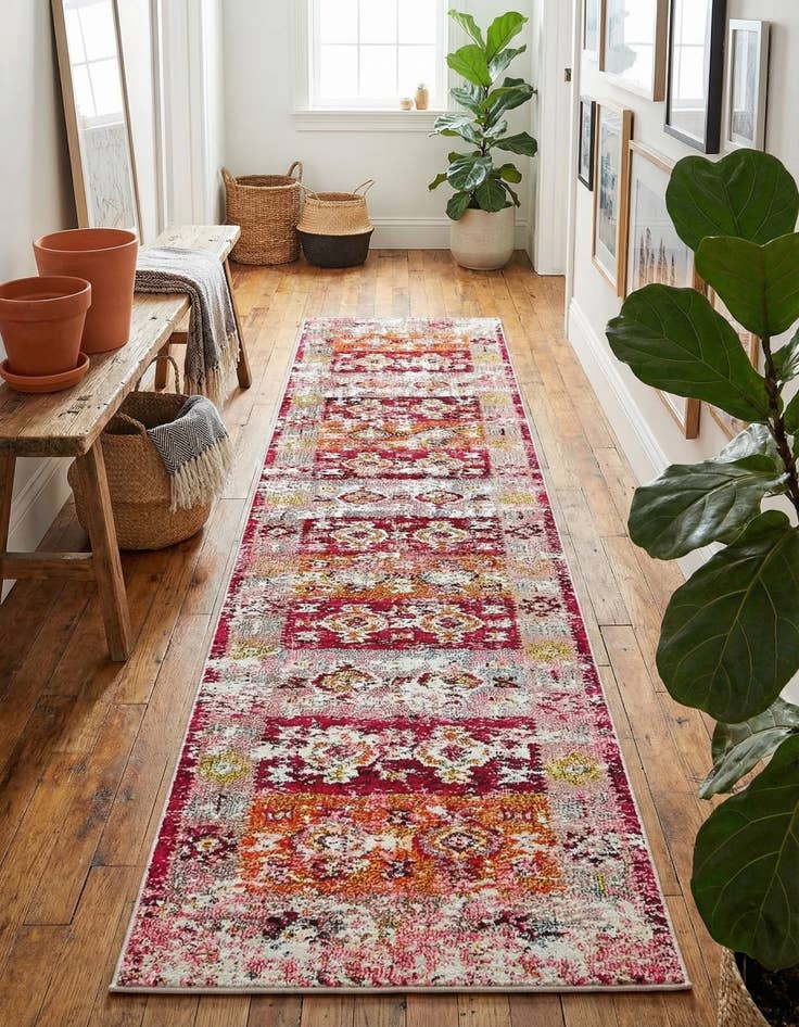 Detail image of 2' 7 x 10'  Washable Alta Runner Rug