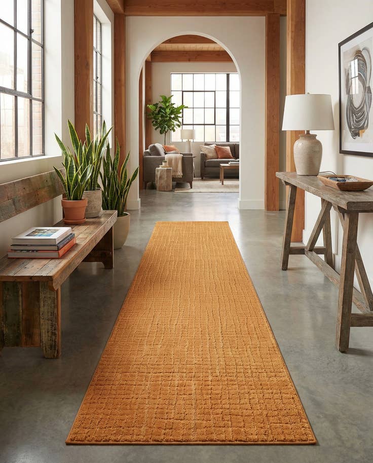 Detail image of 2' 7 x 12' Textura Designer Runner Rug