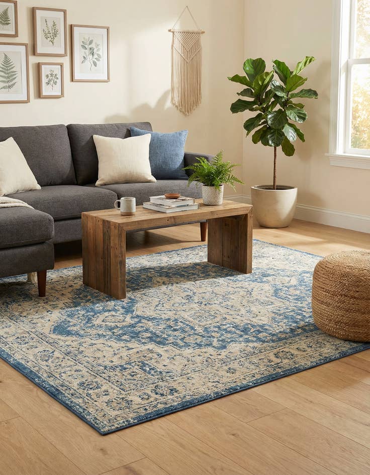 Detail image of 5' 3 x 8' Monte Carlo Rug