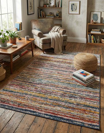 4' x 6' 3 Gemstone Rug