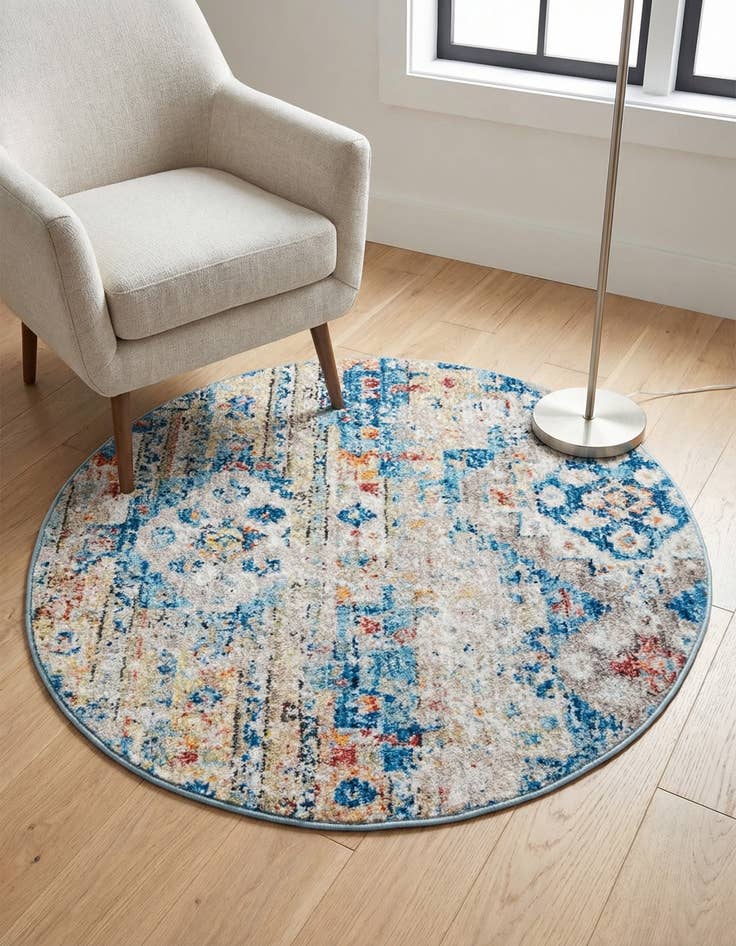 Detail image of 3' 3 x 3' 3 Vega Round Rug