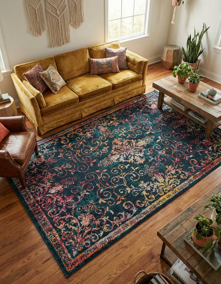 Detail image of 5' 3 x 8' Madeline Rug