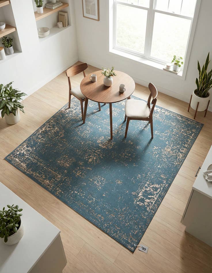 Detail image of 6' x 6' Monte Carlo Square Rug