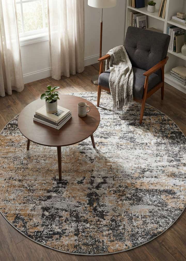 6' x 6' Leipzig Round Rug