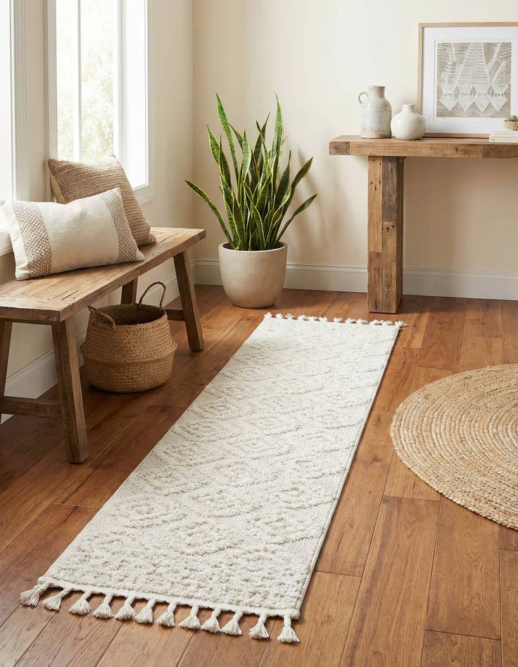 Detail image of 2' x 6' Boho Runner Rug